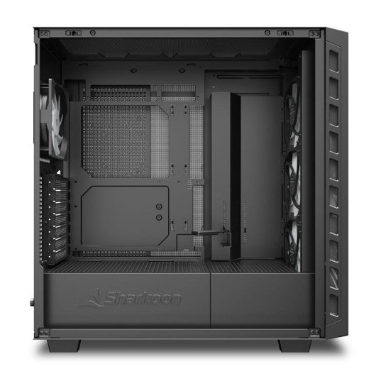 Caixa PC Sharkoon REBEL C80G RGB Preta Vidro Temperado ATX