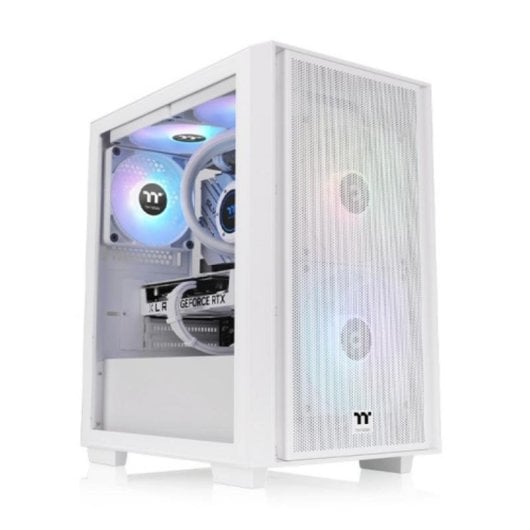 Caja PC Thermaltake Versa H16 TG ARGB Micro Torre Blanco