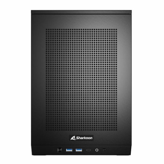 Caixa PC Sharkoon REBEL C20 RGB ITX Preta Metal Gaming