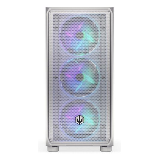 Boîtier PC Endorfy ARX 500 ARGB White Midi Tower ATX Verre Trempé