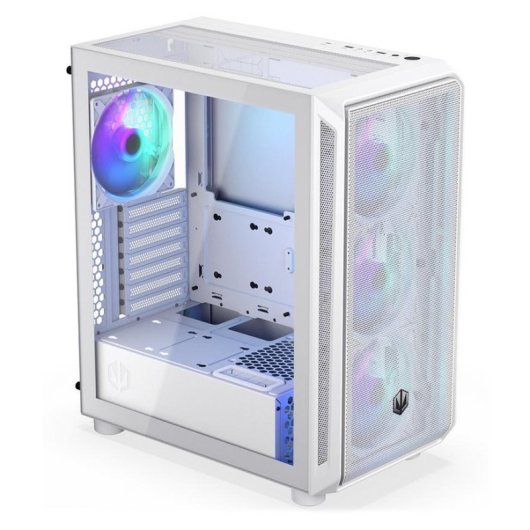 Boîtier PC Endorfy ARX 500 ARGB White Midi Tower ATX Verre Trempé
