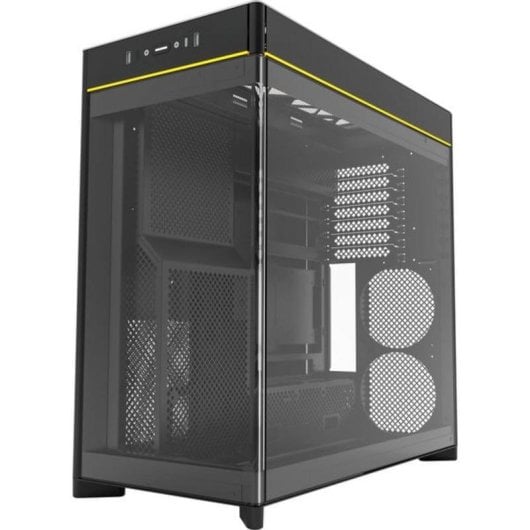 Boîtier PC Montech HS02 Midi Tower Noir Verre Trempé ATX