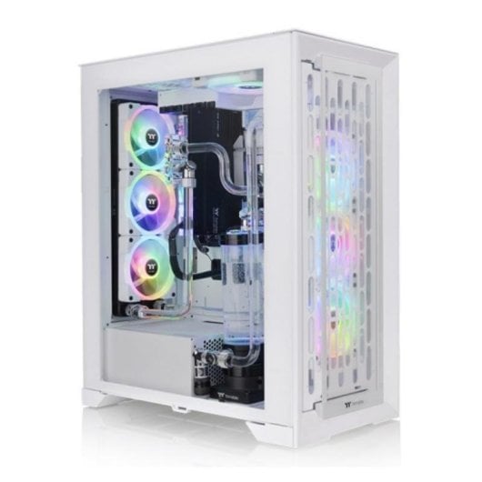 Caja PC Thermaltake CTE T500 TG Full Tower Blanca ARGB