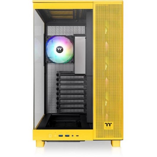 Case PC Thermaltake View 380 XL TG ARGB Gialla Torre Media ATX