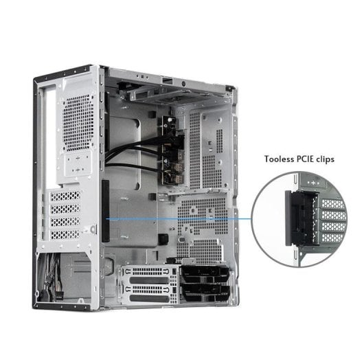 Case PC Chieftec Midi Tower BS-20B-OP Nero micro ATX Mini-ITX