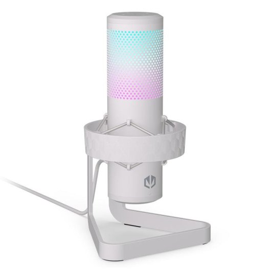 Microfono Endorfy AXIS Streaming USB-C cardioide con illuminazione RGB e mute