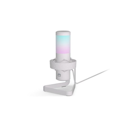 Microfono Endorfy AXIS Streaming USB-C cardioide con illuminazione RGB e mute