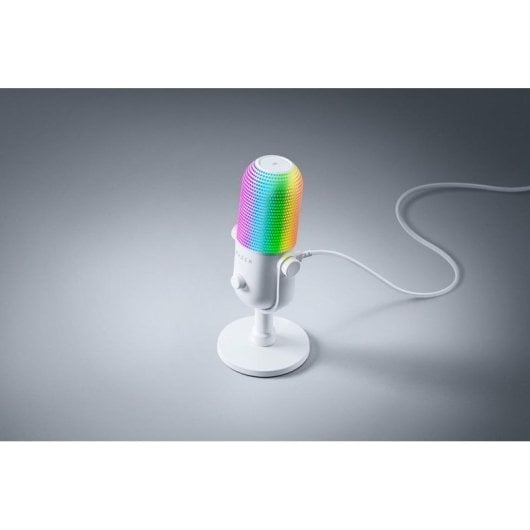 Micrófono Razer Seiren V3 Chroma USB supercardioide con iluminación RGB
