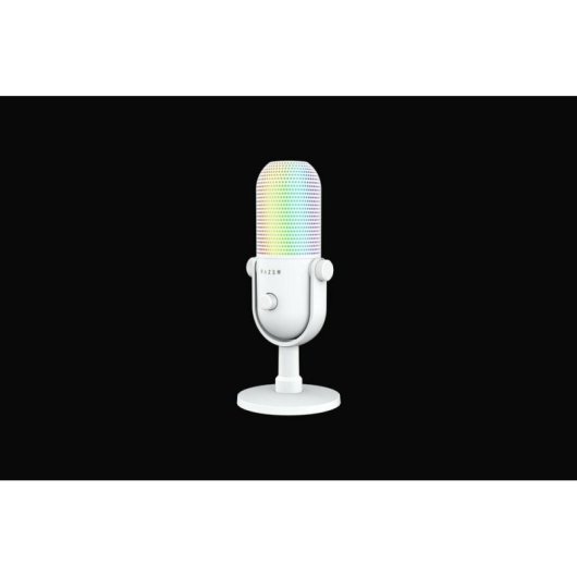 Micrófono Razer Seiren V3 Chroma USB supercardioide con iluminación RGB