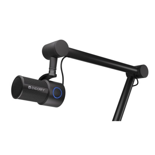 Microphone Endorfy Solum Studio USB cardioïde avec support et sortie casque