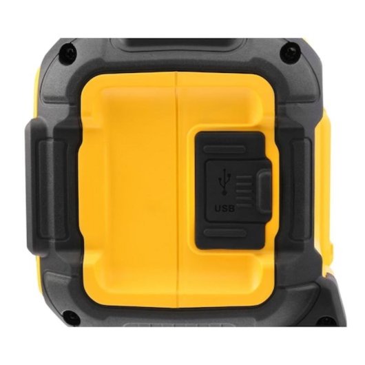 Altifalantes DeWALT portáteis Bluetooth 20W com bateria integrada e USB