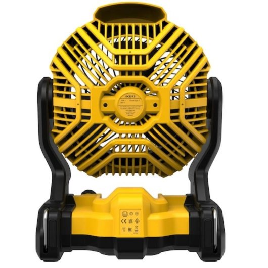 Ventilatore da Tavolo Senza Fili DEWALT DCE512N-XJ 28 m³/h Testa Inclinabile Batteria