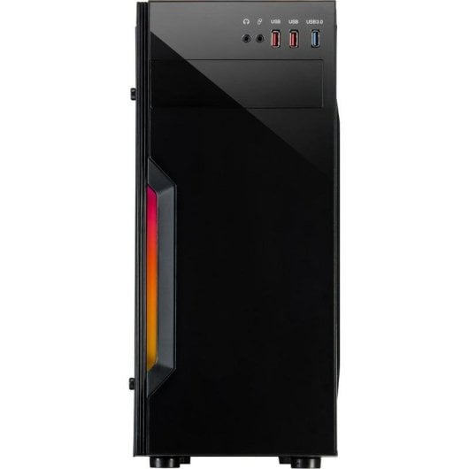 Caja PC Inter-Tech B-42 RGB Torre Negro ATX micro ATX Metal Gaming