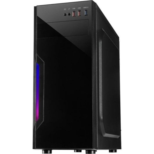 Caja PC Inter-Tech B-42 RGB Torre Negro ATX micro ATX Metal Gaming