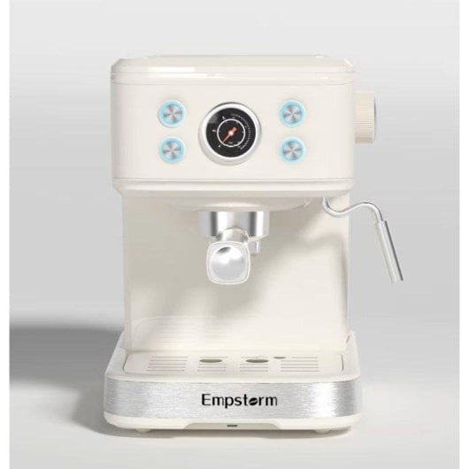 Máquina de café expresso semiautomática Rolipo Em_04 1,5 L 20 Bares com espumador