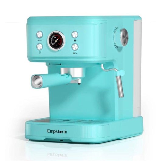 Máquina de café expresso semiautomática Rolipo Em_04 1,5 L 20 Bares azul
