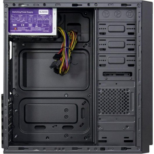 Caja PC Inter-Tech IT-5916 Torre Negro 500 W ATX micro ATX