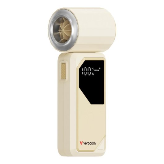 Mini Ventilatore Portatile Verbatim Cool 'n' Go AirJet 6W 4 Velocità LED