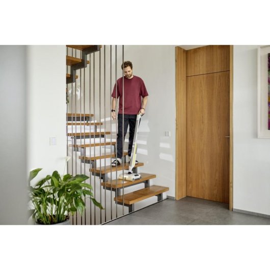 Akku Staubsauger Kärcher FC 8 Smart Signature Line 25 V 60 Minuten Silber Weiß Gelb