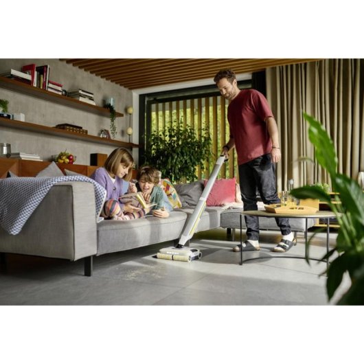 Akku Staubsauger Kärcher FC 8 Smart Signature Line 25 V 60 Minuten Silber Weiß Gelb