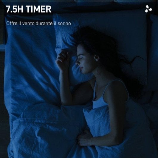 Ventilatore Nebulizzatore a Piantana Rolipo 3L 3 Modalità 3 Velocità Telecomando Nero