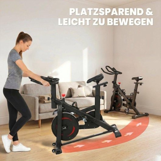 Bicicleta Estática Rolipo Magnetorresistencia 120kg App Wifi