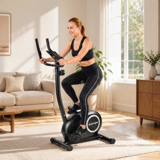Bicicleta Estática Rolipo Resistencia Magnética 8 Niveles Bluetooth