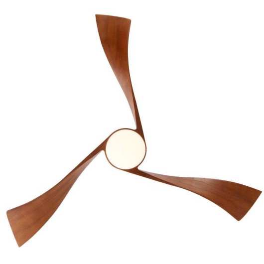 Ventilatore da Soffitto con Luce Rolipo 18W 132cm Silenzioso 6 Velocità Telecomando Funzione Inverno Timer