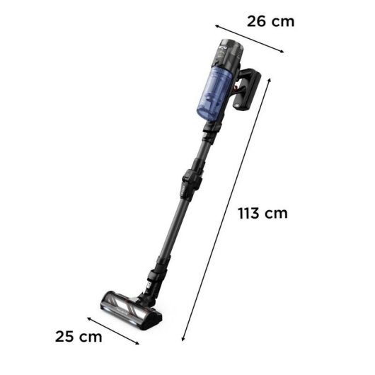 Aspiradora sin Cable Rowenta RH9LC1 150W 60 min 2 en 1 Fregado Azul Gris