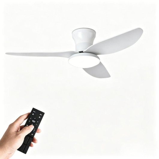 Deckenventilator mit Licht Autrucker 40'' LED 6 Stufen Fernbedienung Leise