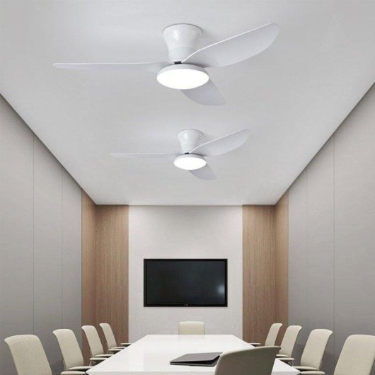 Deckenventilator mit Licht Autrucker 40'' LED 6 Stufen Fernbedienung Leise