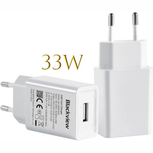 Caricatore USB-C 33W Blackview Ricarica Rapida 3.0