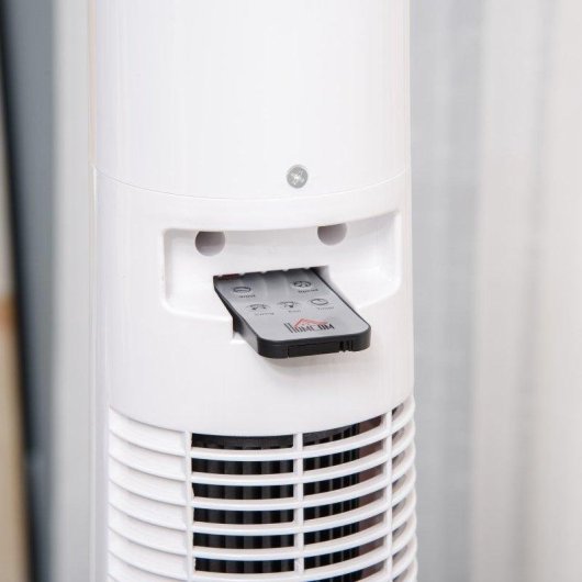 Ventilatore a Colonna Rolipo 50W 3 Velocità 3 Modalità Silenzioso Telecomando Oscillazione 40°