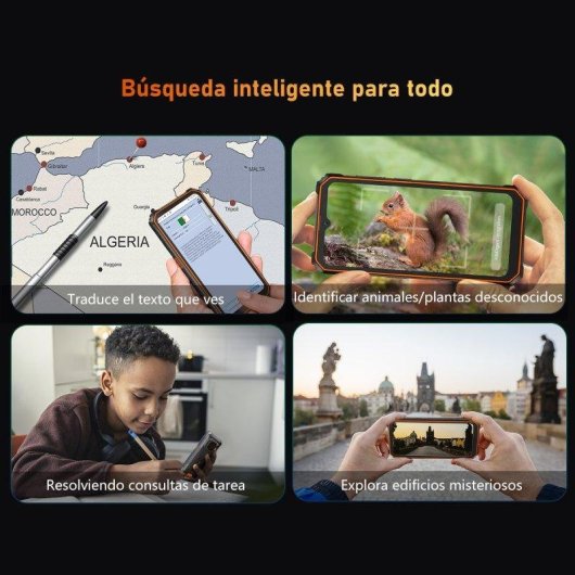 Blackview BV6200 Pro 4G 6GB 128GB 6,56" Negro resistencia IP68 NFC