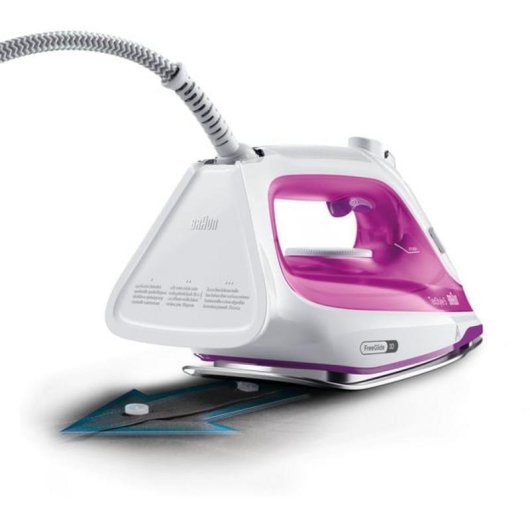 Plancha a vapor Braun TexStyle 5 SI 5225 2500 W 200 g/min Rosa/Blanco