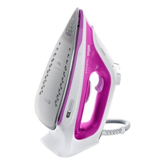 Plancha a vapor Braun TexStyle 5 SI 5225 2500 W 200 g/min Rosa/Blanco