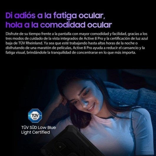 Tablet Blackview Active 8 Pro 4G 10,36" 8GB 256GB Negra/Naranja