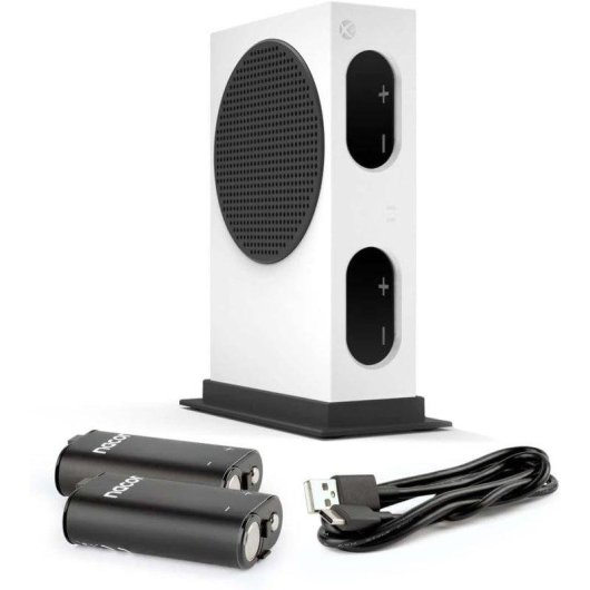 Cargador Nacon para Mandos Xbox con Dos Baterías Externas Oficiales