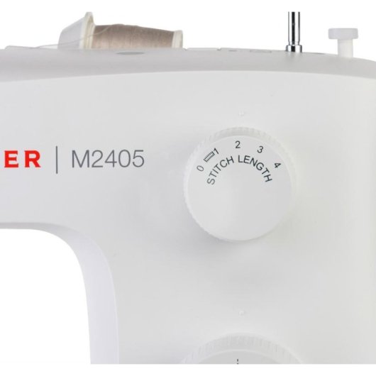 Máquina de coser Singer M2405 Semiautomática Blanca 8 Programas de Costura