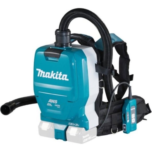 Aspirador sem Fio Makita DVC265ZXU 85W 75 min Saco 2L HEPA Verde