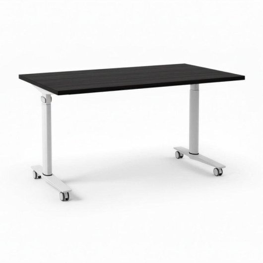 Mesa Spacio FlexiMove Plegable y Volteable 1800x600x755mm Wengué