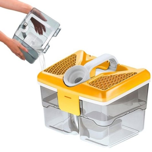 Aspirateur sans Sac Thomas Perfect Air Animal Pure 1700W HEPA 1,8L Blanc Jaune