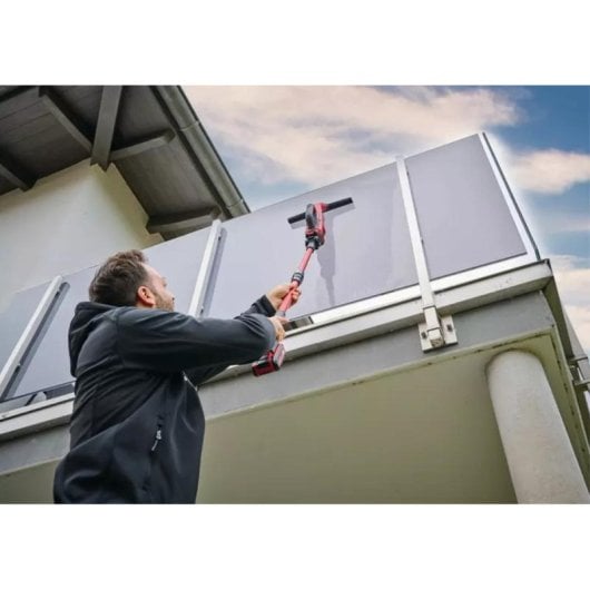 Juego de pértigas telescópicas Einhell BRILLIANTO para limpiacristales, 1200 mm