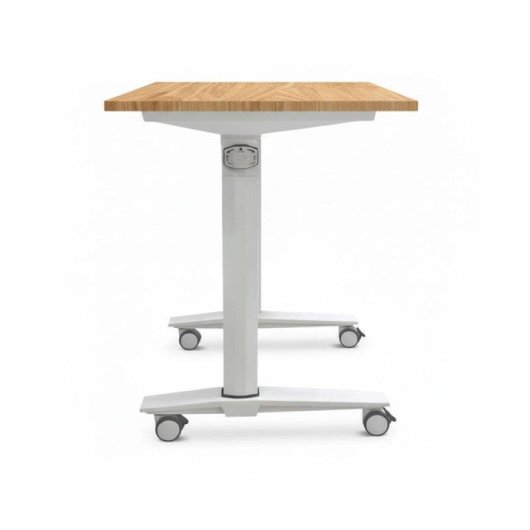 Mesa Spacio FlexiMove Plegable y Volteable 1600x800mm Roble Stella con Ruedas