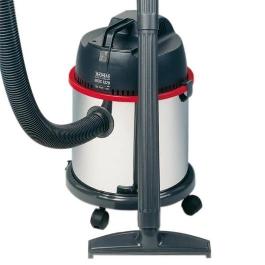 Aspiradora de tambor Thomas Inox 1530 1500 W seca y húmeda con bolsa 30 L negro y acero