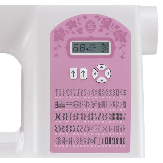 Máquina de coser Singer Starlet 6699, 100 puntadas, 750 puntadas/minuto, eléctrica