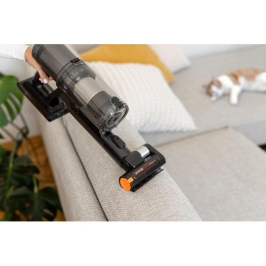 Aspiradora sin Cable Gorenje SVC296449NMBL 550W 29,6V 0,6L Antienredos Mascotas Carbón vegetal