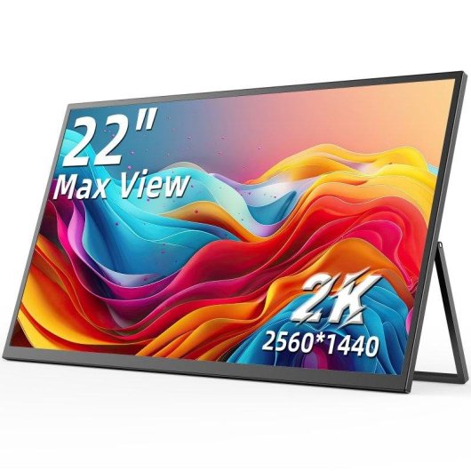 Monitor Uperfect 22" QHD 2056x1440 60Hz QLED USB-C Mini HDMI VESA Antirreflejo