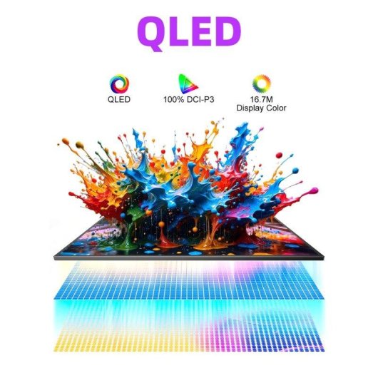 Monitor Uperfect 22" QHD 2056x1440 60Hz QLED USB-C Mini HDMI VESA Antirreflejo