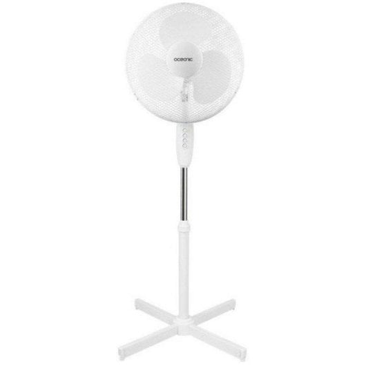 Standventilator Oceanic 45W 41cm 3 Stufen Oszillierend Neigbarer Kopf Weiß